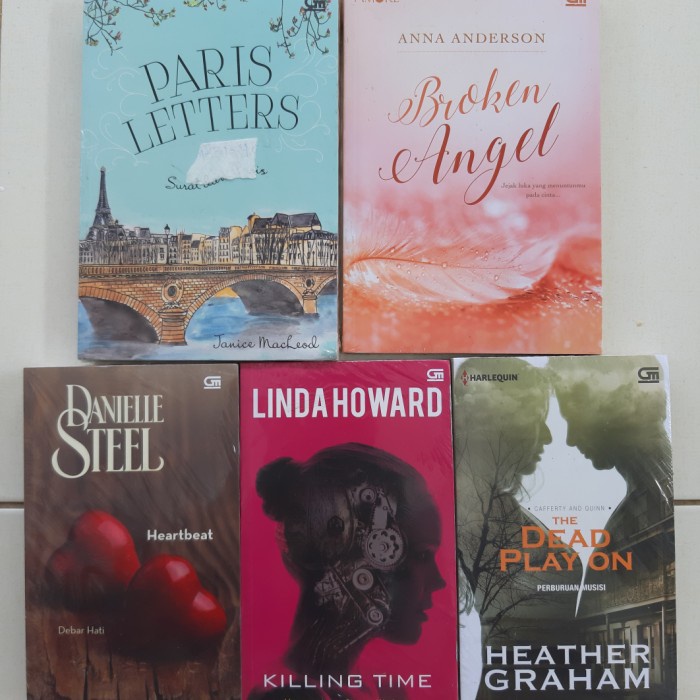 

PROMO!!! NOVEL PAKET 5 BUKU - ORI SEGEL -- TERLARIS