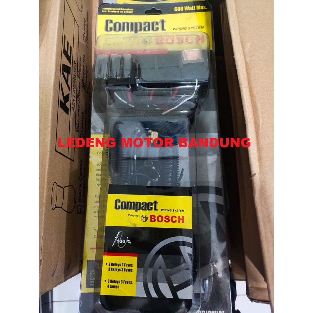 Bosch Relay Kabel Set Klakson Rilai Cable Horn Rumah Sikring Fuse Kit