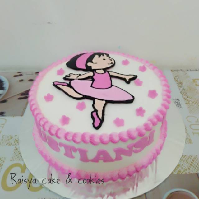 

Kue ulang tahun ballerina/ballet