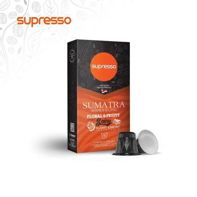 

(BISA COD) Supresso Sumatra Mandheling Coffee Capsules / Kopi Kapsul HEMAT Kode 403