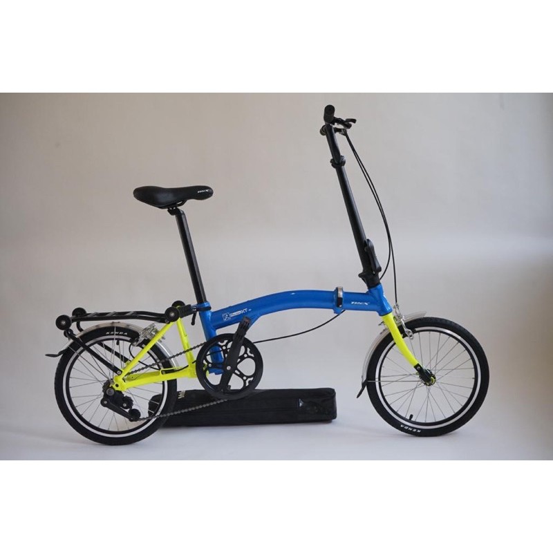 Sepeda lipat Folding bike TREX import USA brand trifold 3 lipat bike garansi kredit cicilan cod sni-1