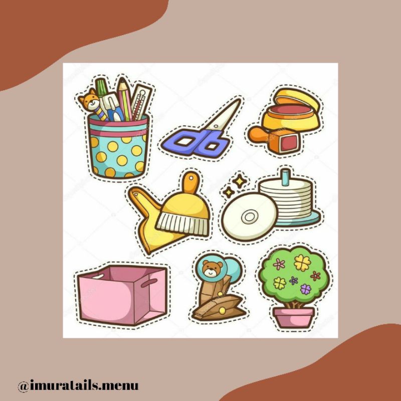 42pcs Sticker Tumblr Stationary 1