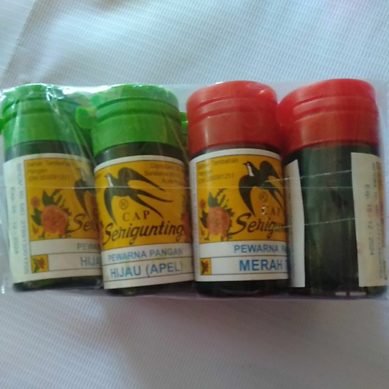 

Pewarna pangan cap serigunting isi 15 ml