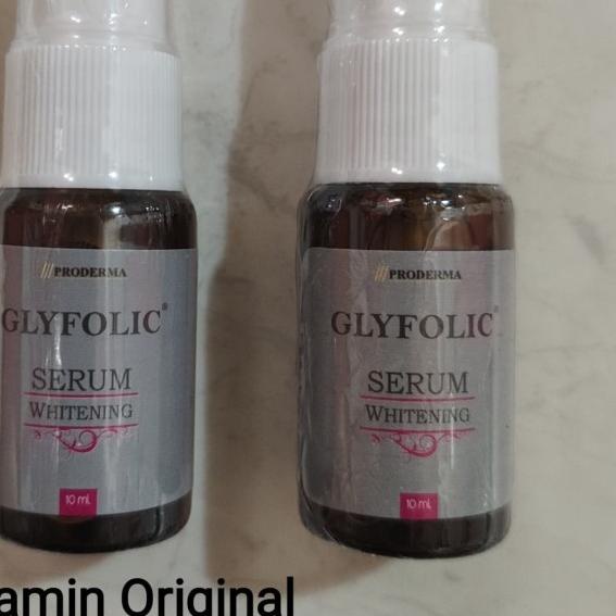 ➧ Glyfolic Serum Whitening proderma 10 ml - pemutih & pencerah wajah ❅