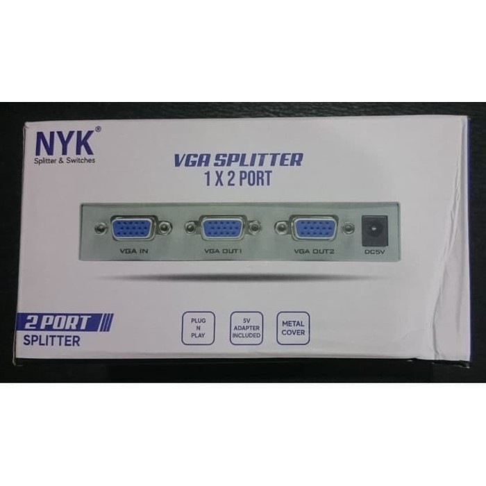 VGA SPLITTER 2 PORT NYK