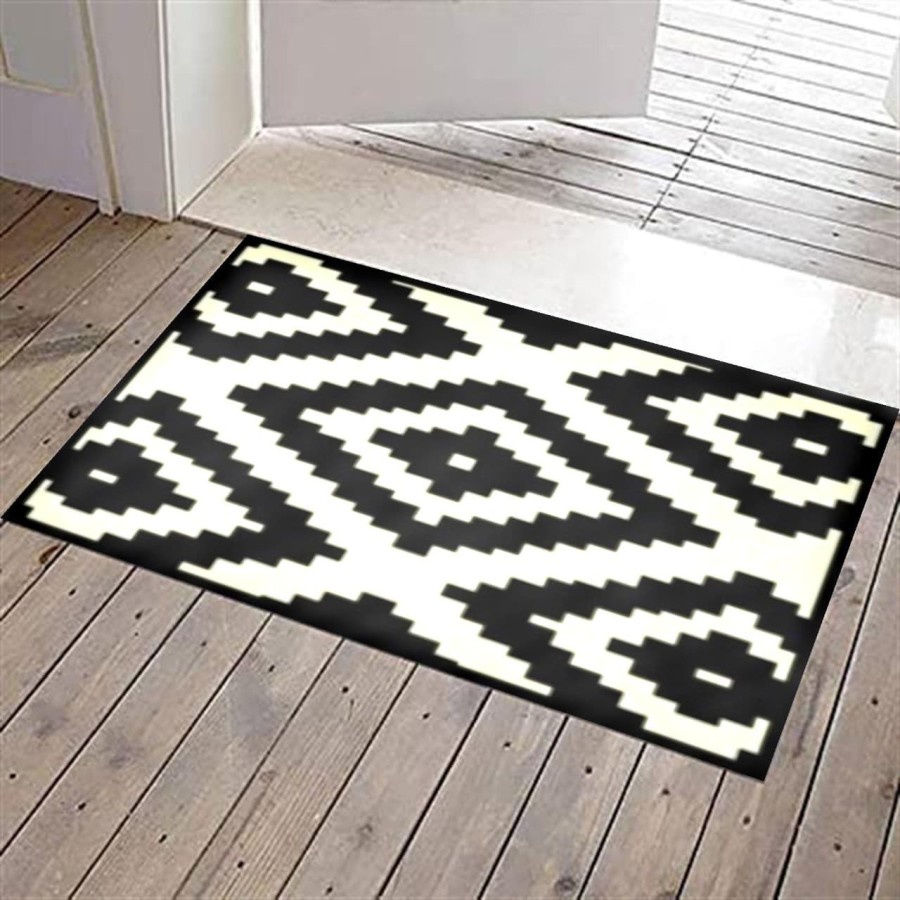 Maroc Keset Monokrom, karpet, keset Lantai uk 40x60 Pilih Motif-4