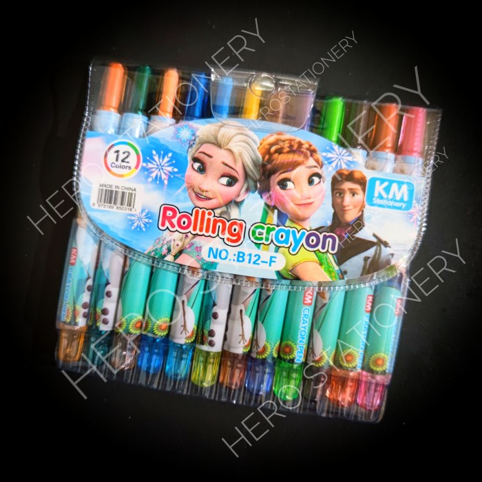 

Star Krayon Putar Frozen Mini 12 Warna Gilaa!!!