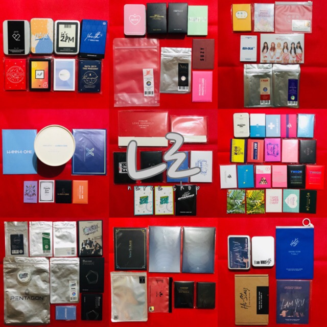 2PM SUZY APINK NUEST BTS GOT7 DAY6 CLC TWICE PENTAGON VICTON STRAY KIDS LOONA (G)I-DLE IZONE X1 - Te