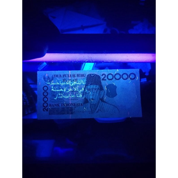 uang kuno 20000 kihadjar dewantara asli kaligrafi