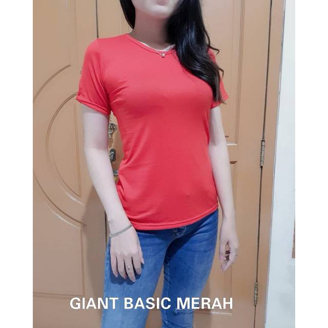 AFI - EC - Oneck / Sisil / Oneck Pendek Polos ®-Sisil Maroon