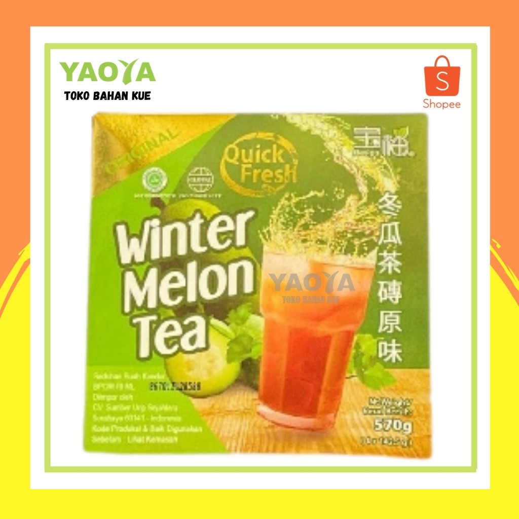 

QUICK FRESH WINTER MELON TEA ORIGINAL 570G