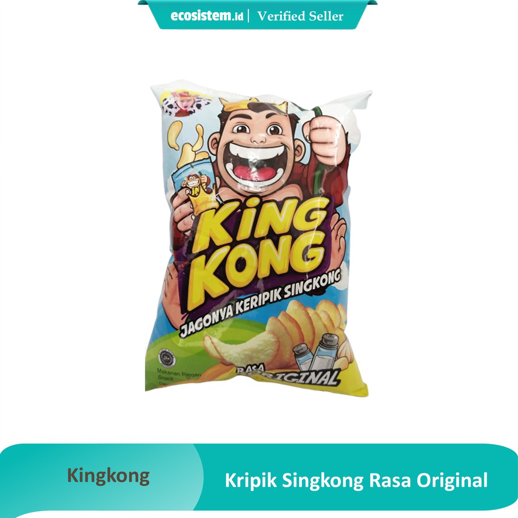 

Kingkong Kripik Singkong Rasa Original