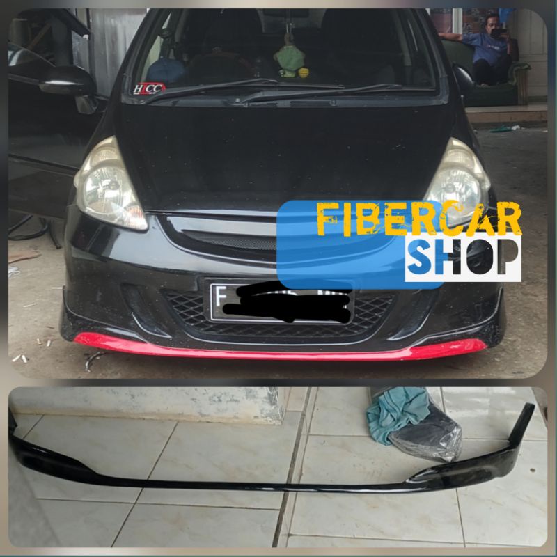 Lips depan Bumper honda Jazz GD3 vtec bumper type MMC