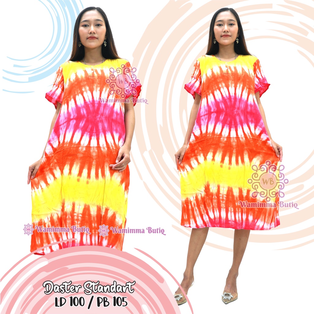 Daster Batik Murah Baju Tidur Batik Murah Adem Nyaman Daster Batik Pekalongan Daster Yukensi-Pelangi1-KOP