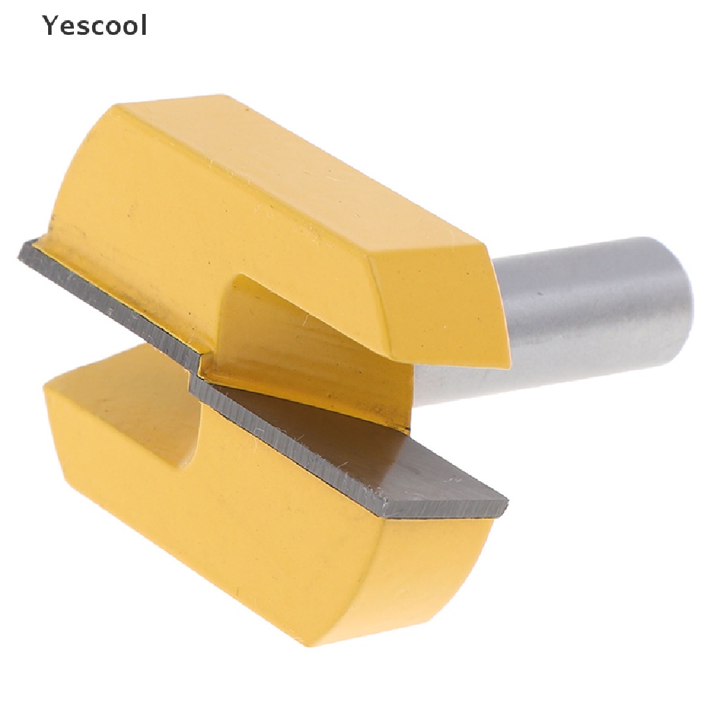 Yescool Mata Profil Shank 1 / 2 &quot;2-1 / 4&quot; Untuk Membersihkan Bagian Bawah Kayu