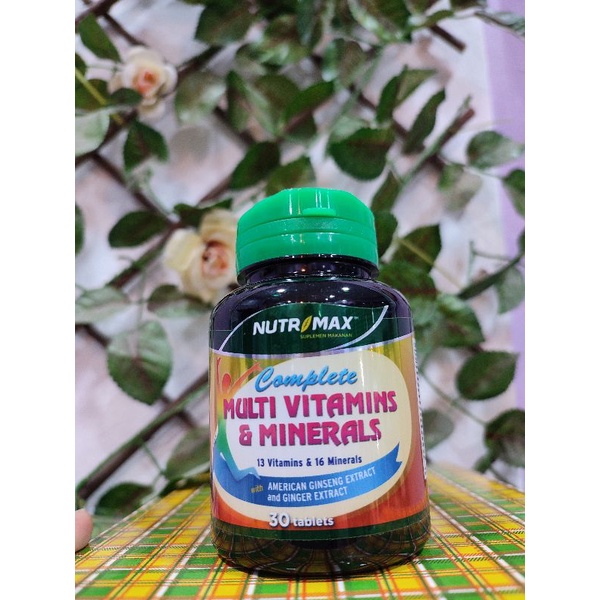 Nutrimax Multi Vitamin dan mineral 30 tab