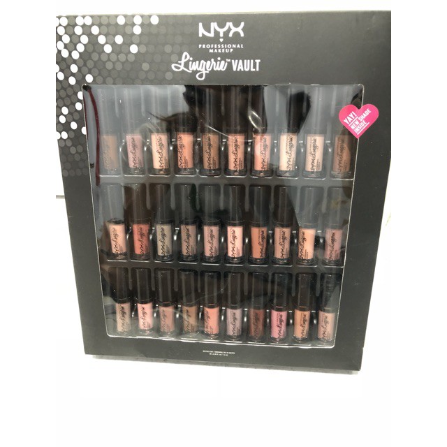 NYX Lungerie Vault Lipcream Set