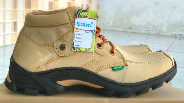 SEPATU BOOT KICKERS PRIA KERJA CASUAL PROYEK