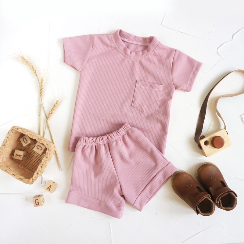 LITTLECAIM - DANZEL SET | setelan baju anak unisex