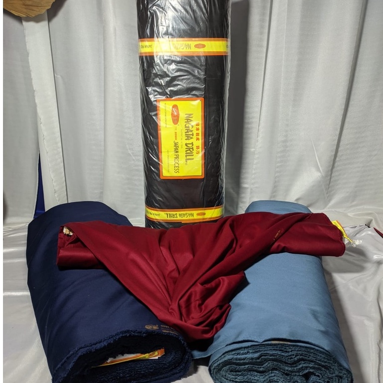 KAIN NAGATA DRILL GRADE AAA UNTUK SERAGAM SEKOLAH, DRILL NAGATA, BAHAN SERAGAM DRILL