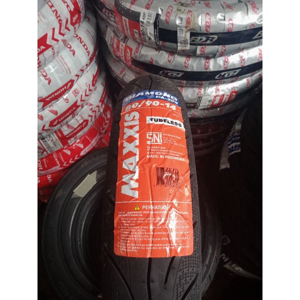 Ban maxxis diamond 80/90-14 ring 14