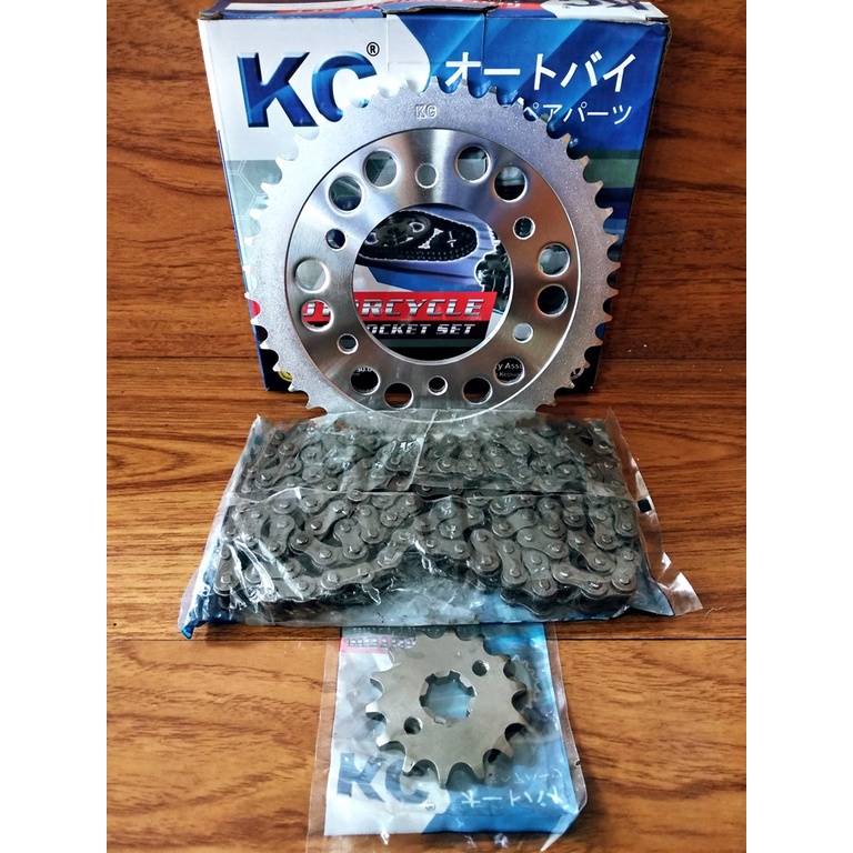 GEAR SET VIXION NEW GIR PAKET VIXION NEW GIRSET VIXION NEW GIR DEPAN BELAKANG RANTAI 428-124 43T-14T