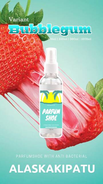 Shoe Parfum sepatu anti bakteri dan jamur 100ml