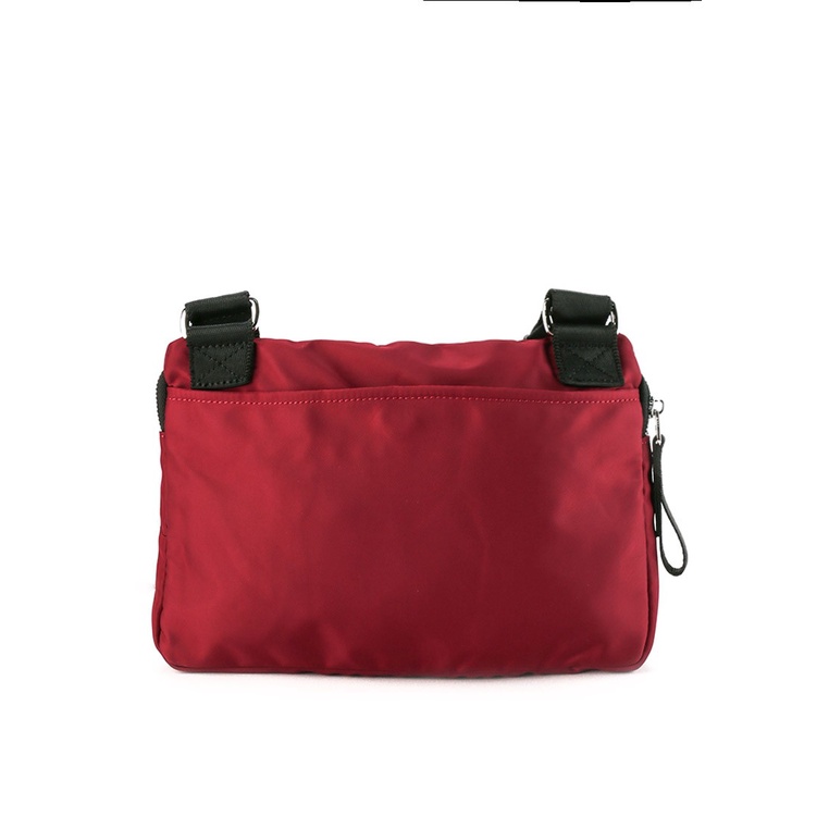 TAS SELEMPANG PRIA HUSH PUPPIES SLING BAG ORIGINAL MERAH RED HM101