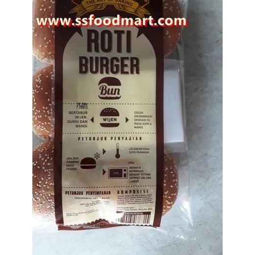 

➪ Bernardi Roti Burger Wijen isi 6 pcs ❅