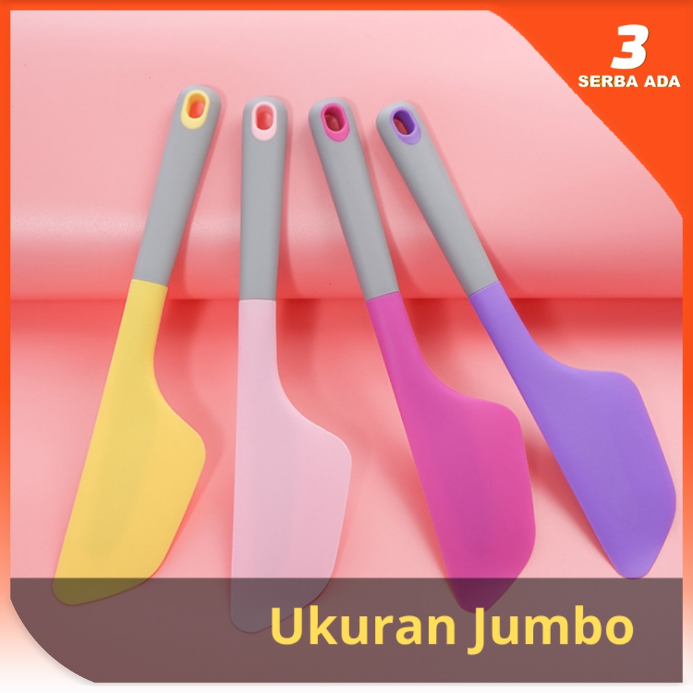 Spatula Jumbo / Spatula Silikon Jumbo / Spatula Silikon Ukuran Besar / Spatula Silicone Jumbo / Pengikis Silikon