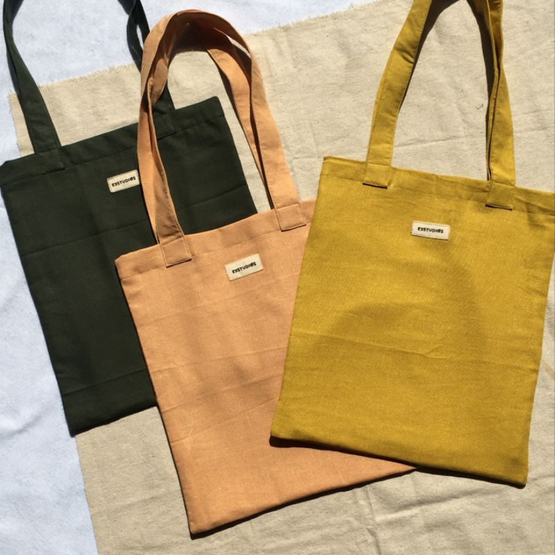 eystudios - Tote Bag / Tas Jinjing Bahan Linen