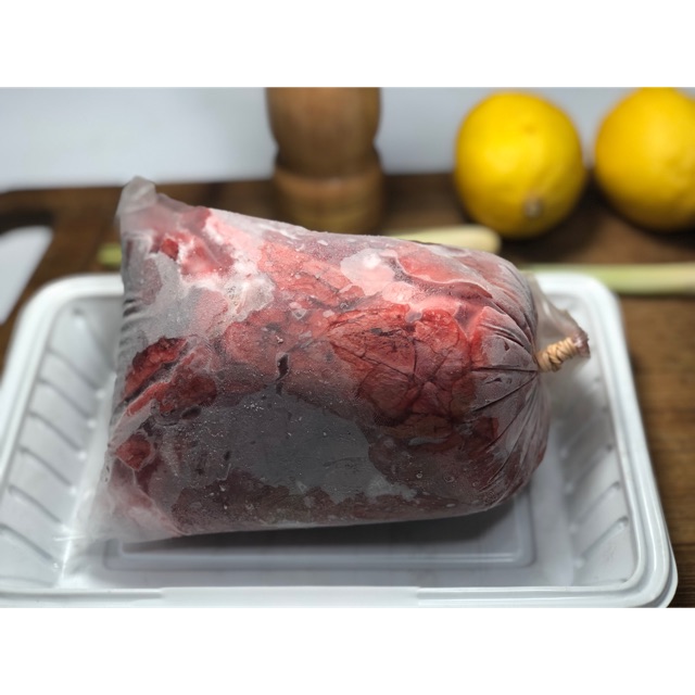 

Paru Sapi Import Halal dan Hygienis Nett 500Gram