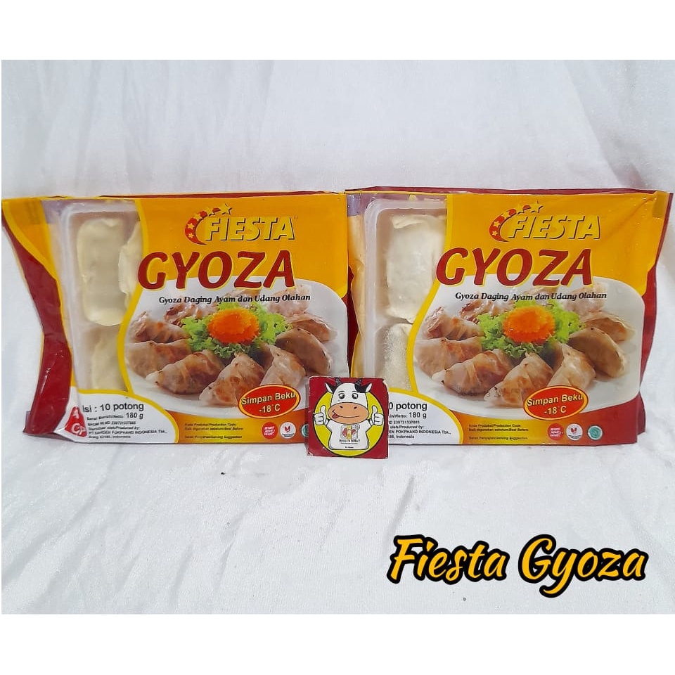 

FIESTA GYOZA AYAM DAN UDANG 180GR - FROZEN FOOD - BRONTZ JOGJA