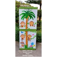 LEMARI PLASTIK / LEMARI PAKAIAN PLASTIK / LACI PLASTIK SUSUN 4 KUNCI