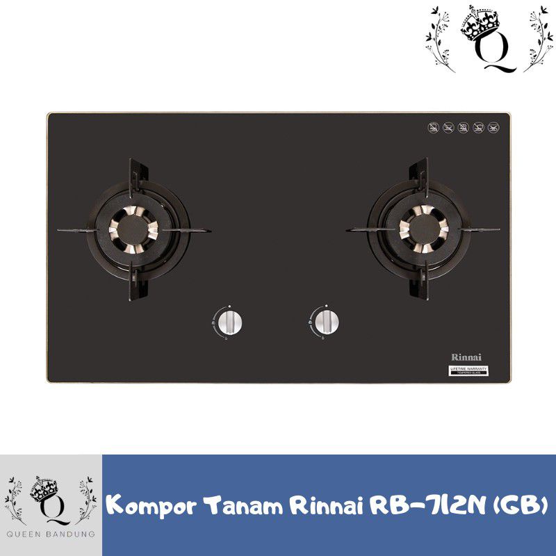 Rinnai Kompor Tanam RB 712N GB