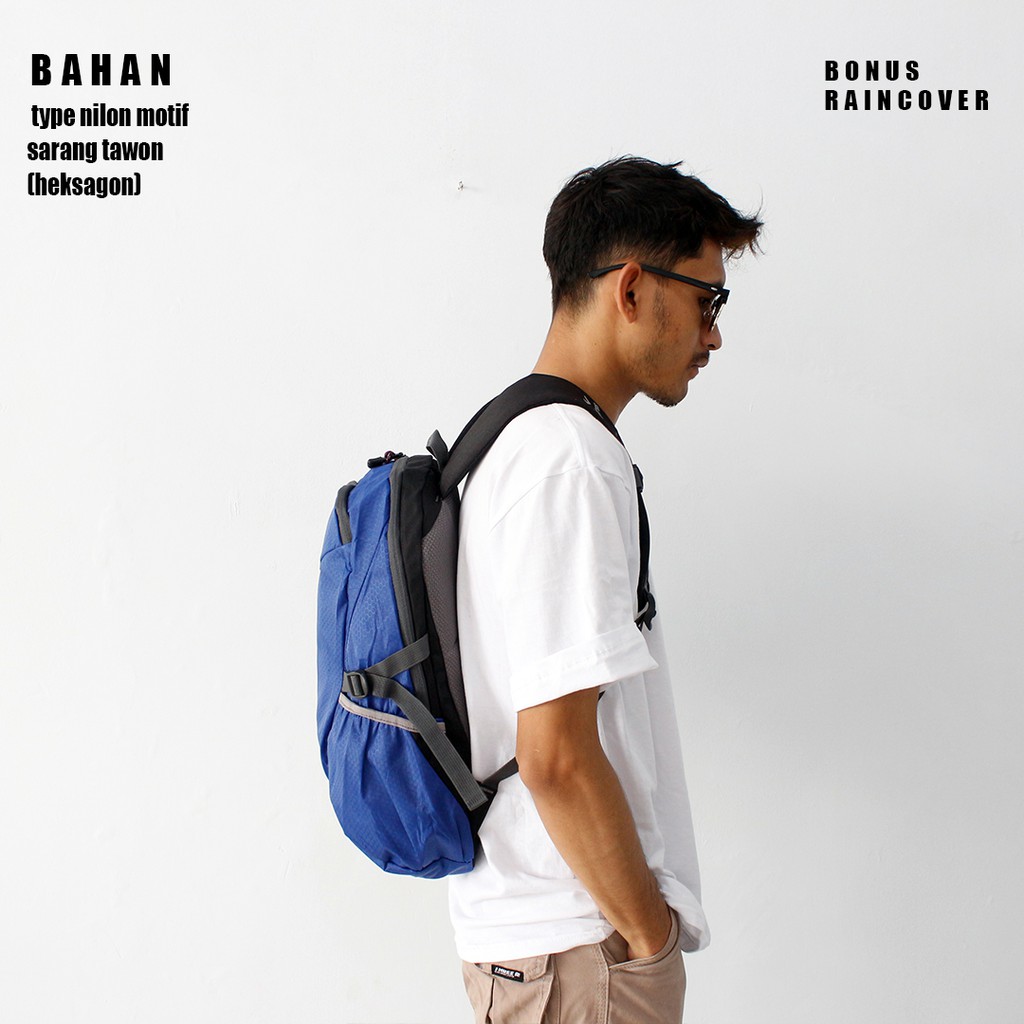 Tas Ransel Pria Elbrus Original - Tas Fashion Pria Tas Sekolah Tas Kuliah Tas Kerja