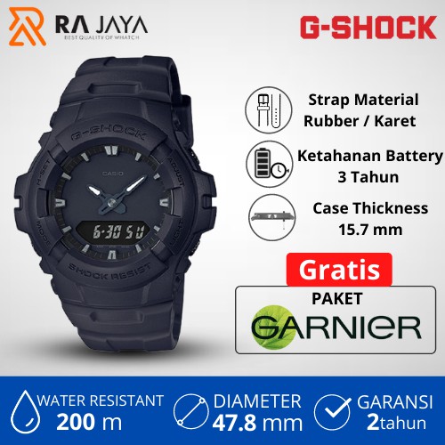 CASIO Jam Tangan Casio Pria G-Shock Analog Man G-100BB-1ADR / G100BB / G100BB1