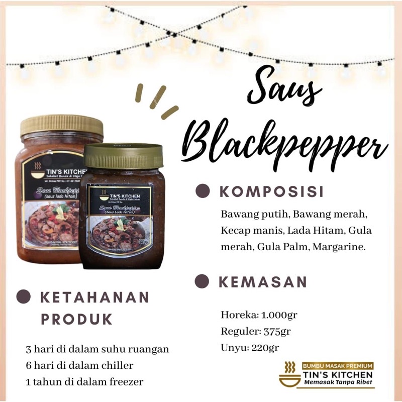 

Saus Black Pepper