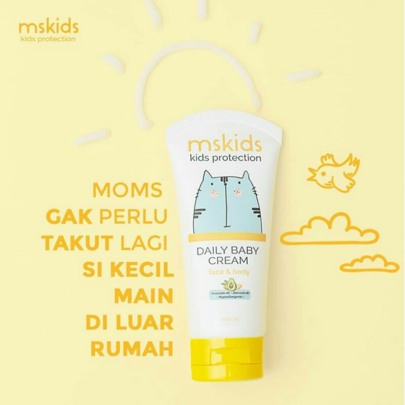 DAILY BABY CREAM - MS GLOW KIDS