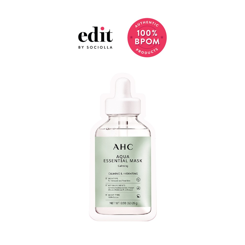 

AHC Natural Essential Mask Aqua Calming - Edit by Sociolla