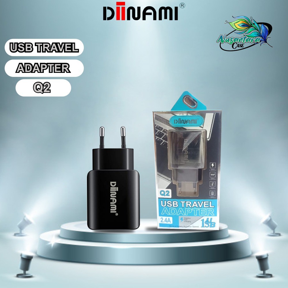 Q2 BATOK ADAPTER CASHAN DIINAMI 2.4A FOR OPPO SAMSUNG REALME XIAOMI VIVO NC5308