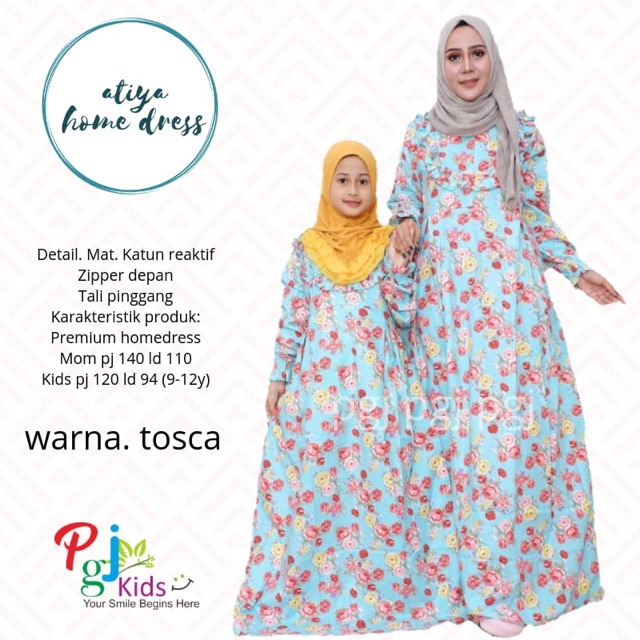 Atiya dress Couple ibu dan anak