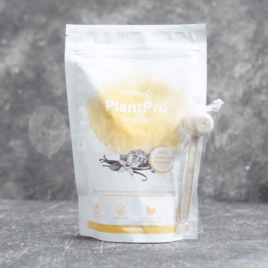 

PlantPro Powder With Vanilla Powder 280gr - Herbilogy