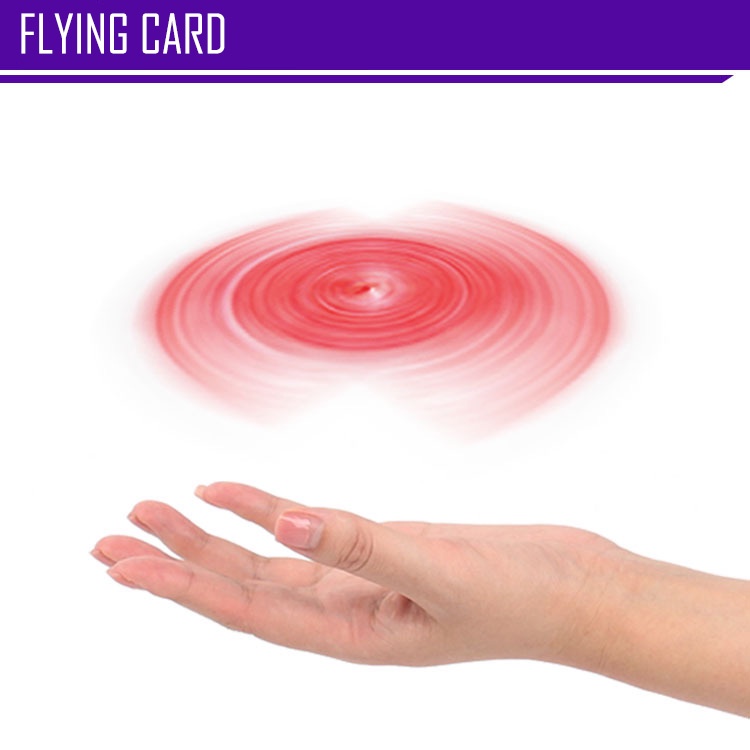 Alat Sulap Kartu Terbang Helicopter Card Flying Card - FLYING CARD - FLYING CARD