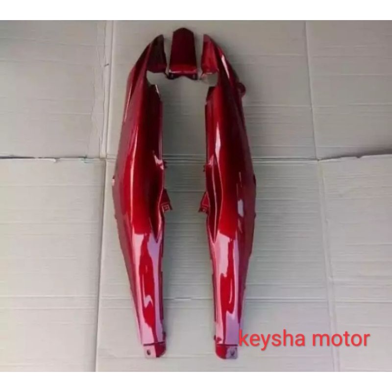 cover body body jupiter z new/burhan warna merah marun