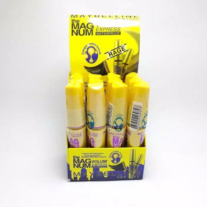 (CYBER) COD MASCARA MAYBELLINE MAGNUM KUNING / MASKARA MAYBELINE MAGNUM VOLUM EXPRESS WATERPROOF