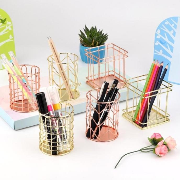 

Office & Stationery | Document Organizer | Wire Pen Holder Office Stationery Pencil Stand / Tempat Pulpen Serbagu | Best Seller
