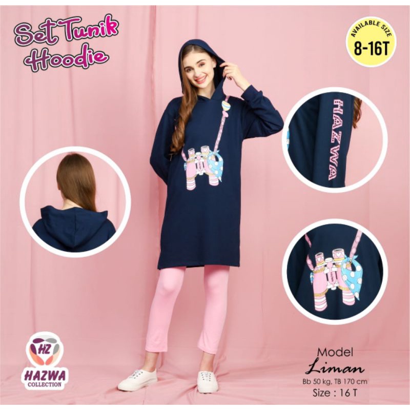 BAJU SETELAN SWEATER HOODIE LEGGING ANAK TANGGUNG ABG REMAJA CEWEK PEREMPUAN FASHION BRANDED MODIS K