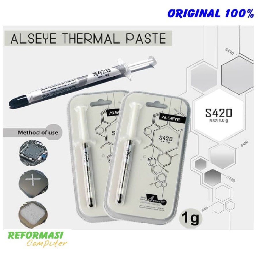 THERMAL PASTA/ THERMAL GREASE / PASTA SILICONE ALSEYE S420