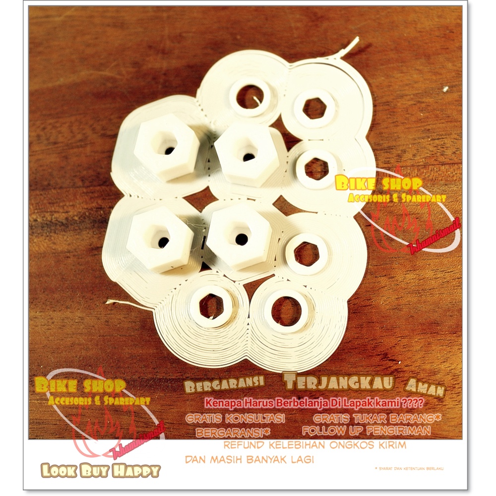 Adaptor Hex Roda 3D 5mm Ke 12mm wpl d12 D42 dan offroad mn d90 c34 c24